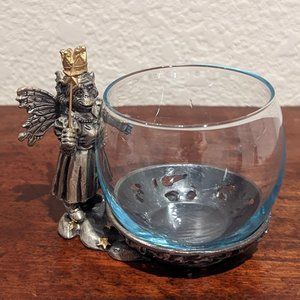 Pewter Fairy Monkey tealight holder